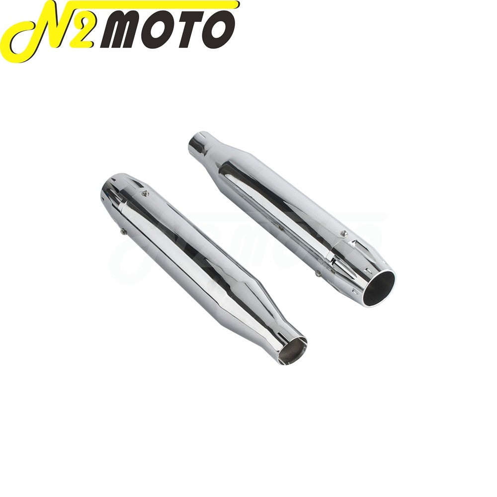 Chrome Exhaust System Motorcycle Muffler Exhaust Pipe For Harley Sportster Superlow XL1200T XL883L Iron XL883N 72 48 XL1200 V X