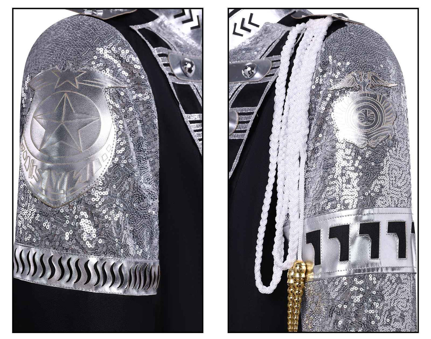 Punk Rock Michael Jackson Germany Military Cool Gaorgeous Teaser Jacket Outerwear for Collection costume