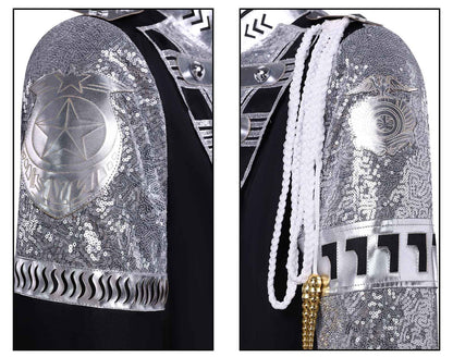 Punk Rock Michael Jackson Germany Military Cool Gaorgeous Teaser Jacket Outerwear for Collection costume