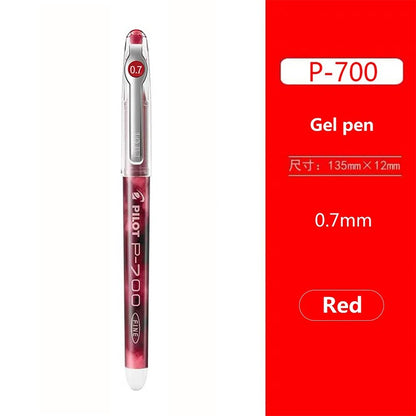 1pcs Japan Pilot Gel Pen P500/P700 for Writing Exam 0.5/0.7mm Signature Direct Liquid Large Capacity School Office Supplies