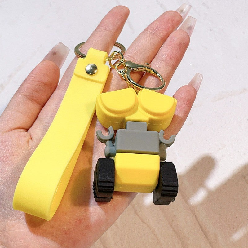 Chaveiro De Mobilização De Robô Desenho Animado Criativo Bonito Disney Wall-E Eva Chaveiro Kawaii Pingente De Decoração De Bolsa Masculina E Feminina Presente