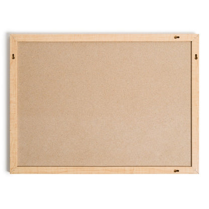 17 x 23 in. Cork Bulletin Board with Natural Maple WoodStyle Frame for Home Office Organization Ideal for Notes Photos and Sche