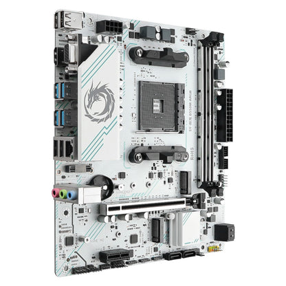 Placa-mãe gamer SOYO AMD B550M USB3.1 M.2 Nvme Sata3 DDR4 Dual Channel Suporta RYZEN R3 R5 R7 3000 4000 5000 CPU Socket AM4