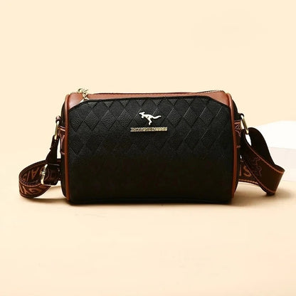 New Luxury High Quality Women Messenger Bag Famous Designer Lady Shoulder Bags Fashionable Checkered Trendy Crossbody Sac A Main