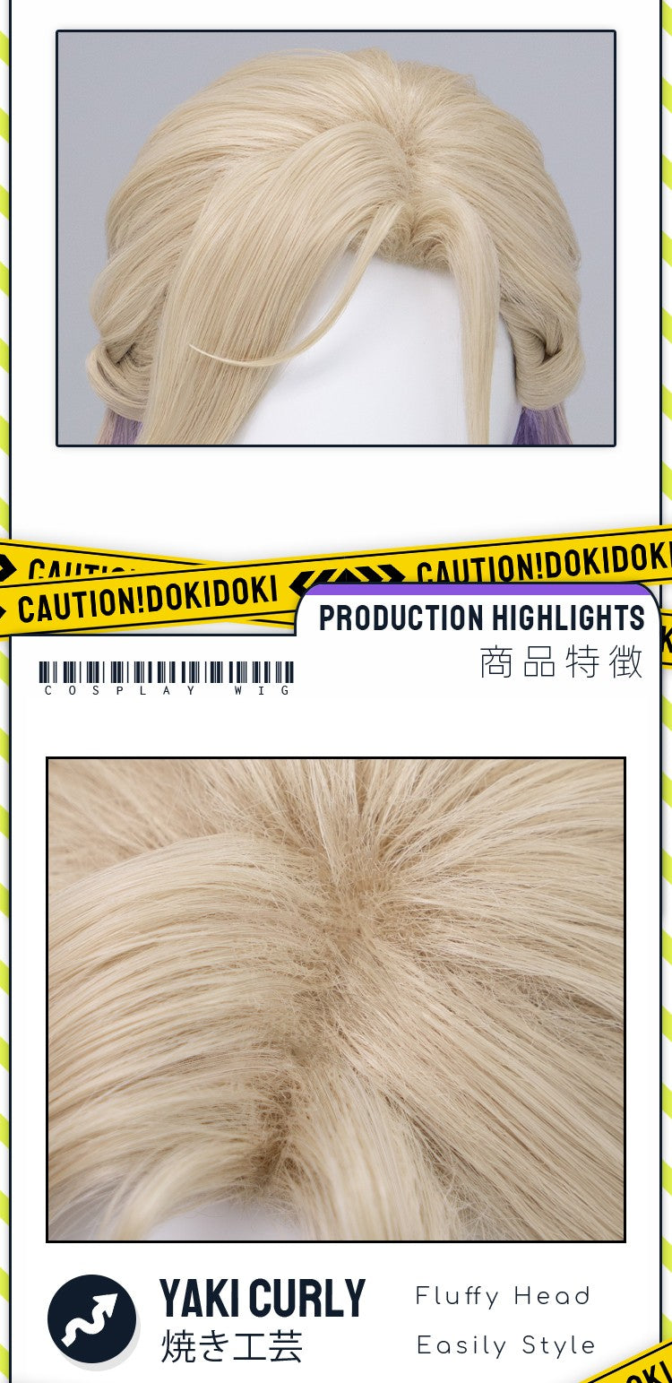 ?Ready for Ship?Idia Malleus Leona Vil Crowley Wig Game Cosplay DokiDoki Men 120cm Long Hair Fiber Idia Halloween  Free Wig Cap