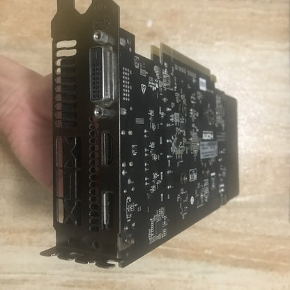 Placas de vídeo XFX RX 560 4GB GPU 128 Bit usadas para placas gráficas AMD Radeon RX560D GDDR5 para computador de mesa, jogos, não para mineração
