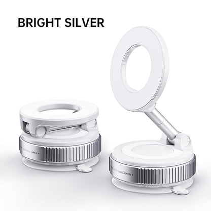 Magnetic Vacuum Car Mount Phone Holder Vacuum Suction Cup Car Phone Stand Universal GPS Navigation Stand for Car Smooth Surfaces