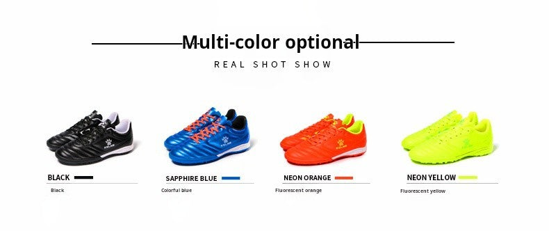Kelme Tf Broken Nail Football Shoes Adult Youth Non-slip Football Shoes Artificial Grass Five-a-side Game Football Shoes Sports