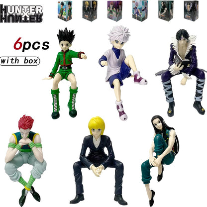 Anime Hunter x Hunter figuras de juguete 11-14cm Gon Freecss Alluka Zoldyck figura de acción Chrollo Lucilfer/Kurapika PVC model