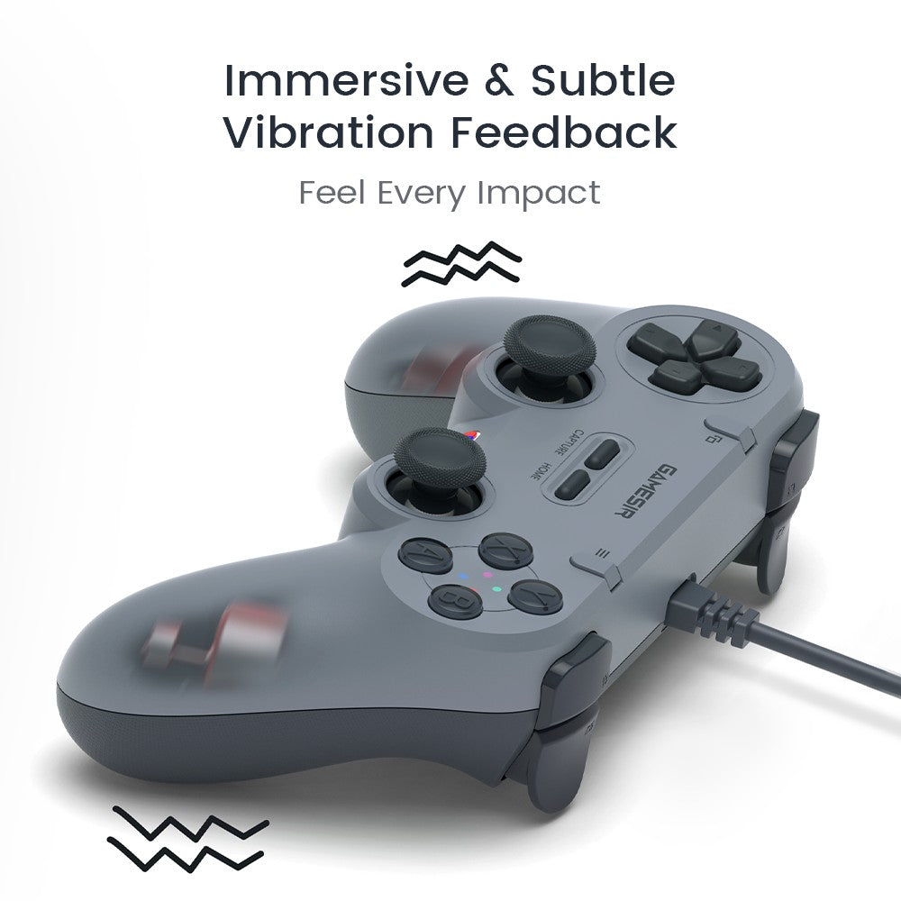 GameSir Tegenaria Lite Wired Switch Controller, Near-Zero Latency, Anti-Drift Joysticks, 2 Back Buttons for Nintendo Switch 2 PC