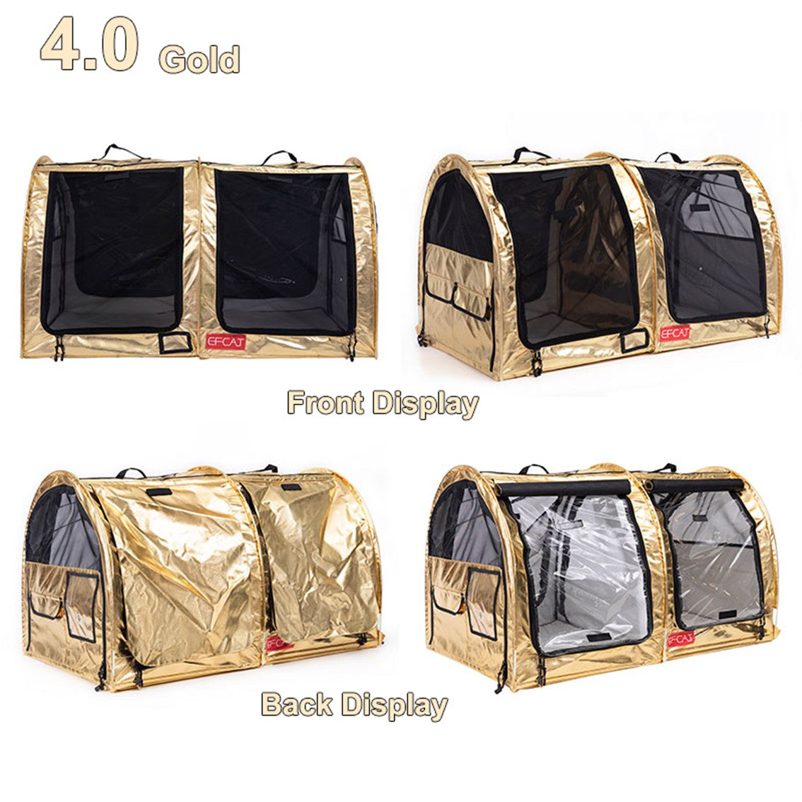 EFCAT Tenda de Exposição Dobrável para Gatos, Gaiola Grande, Casa, Gatinho, Sala de Parto, Gaiola Portátil Profissional para Exposição de Gatos