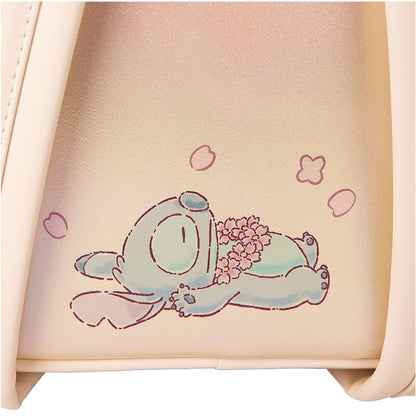 Nova carteira mochila mini Loungefly Disney A Bela e a Fera Bela Vitral Retrato