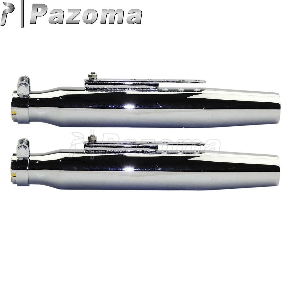 Universal Motorcycle 34-41 mm Pipe Exhaust Muffler For Harley Sportster XL1200 XL883 XS650 Softai Dyna Bobber Chopper Silenc