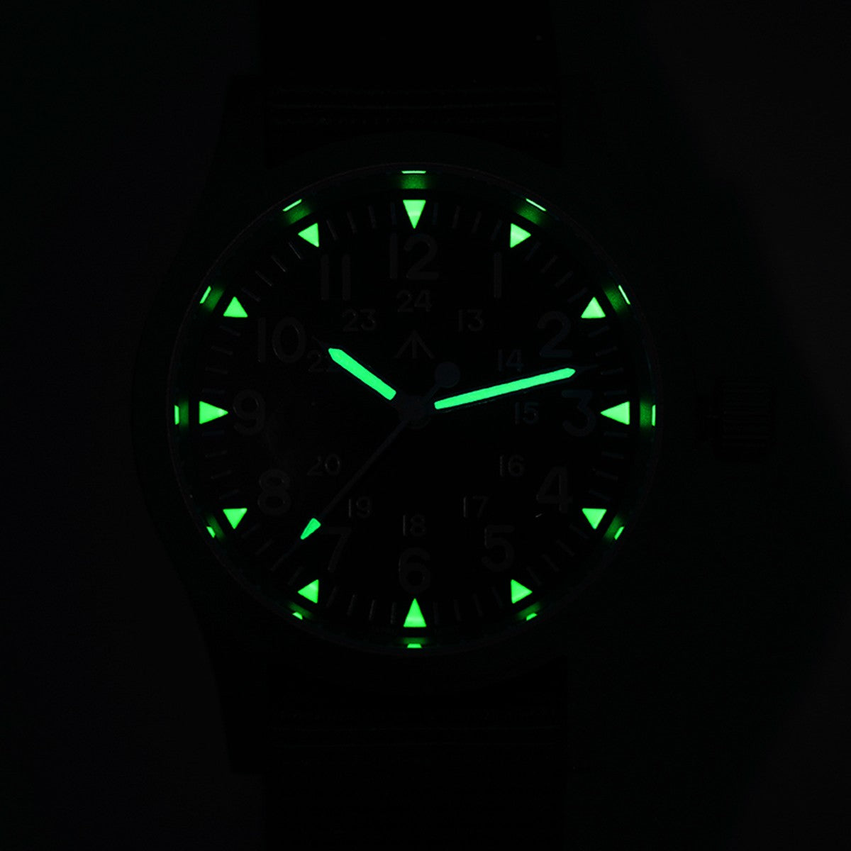 Militado Ml05 Vintage Field Watch VH31 Sweep Second Quartz Movement Sapphire Crystal High Clear AR Coating Luminous 38Mm Watches