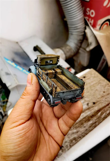 ?Concluir em 10 dias?Repintura Artesanal Modelo XIN SHI Metal Slug 3 Tanque de Caminhão Figura