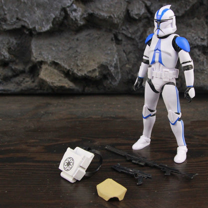 Star Wars 501st Legion ARF ARC Trooper Jesse Hardcase Commander Bane Denal Tup Dogma Boneco de Ação 6" Fase 2 Rex Team Clone Brinquedo