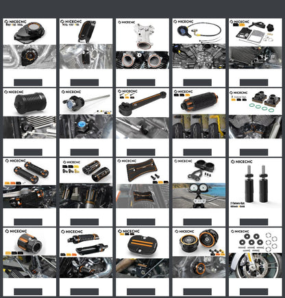 Capas Aletadas para Vela de Ignição para Harley M8 Engine Street Bob FXBB 2018-2020 Low Rider ST FXLRST 2022-2023 Sport Glide FLSB 2019-2021