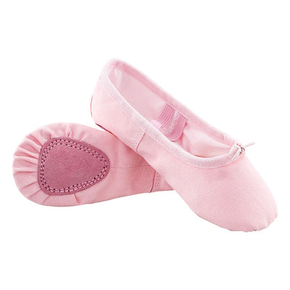 Girls Soft Bottom Non Slip Ballet Dance Shoes with Elastic Straps Perfect for Kids Yoga Dance Classes and Fitness Activities