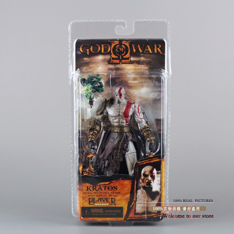 NECA God of War 2018 Kratos & Atreus Ultimate PVC Action Figure Modelo Colecionável Brinquedo 2-pack