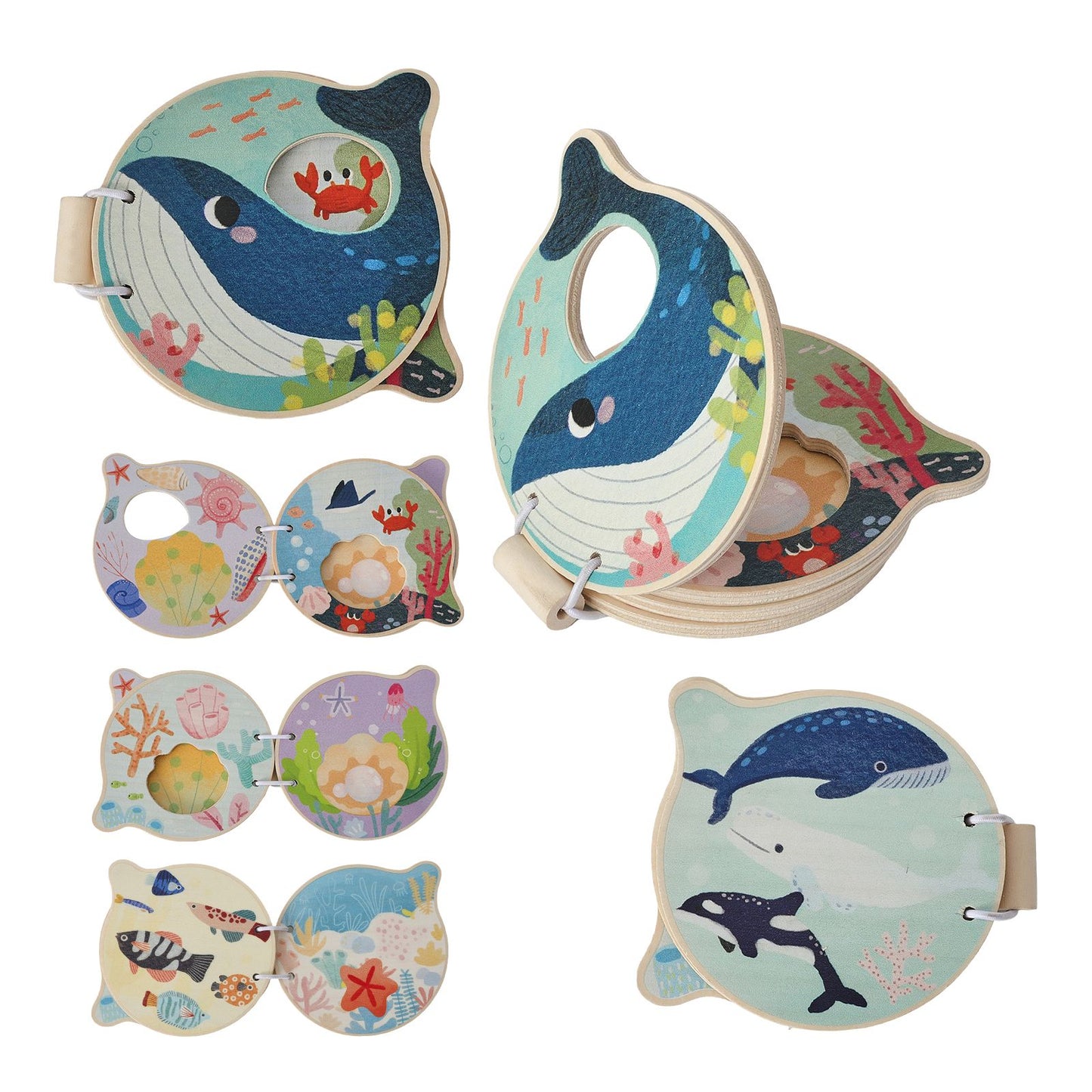 Baby Toys for 0 12 Months Cloth Book Early Educational Sensory Book Baby Soft Books Fluffy Cartoon Elephant Books With Mirror