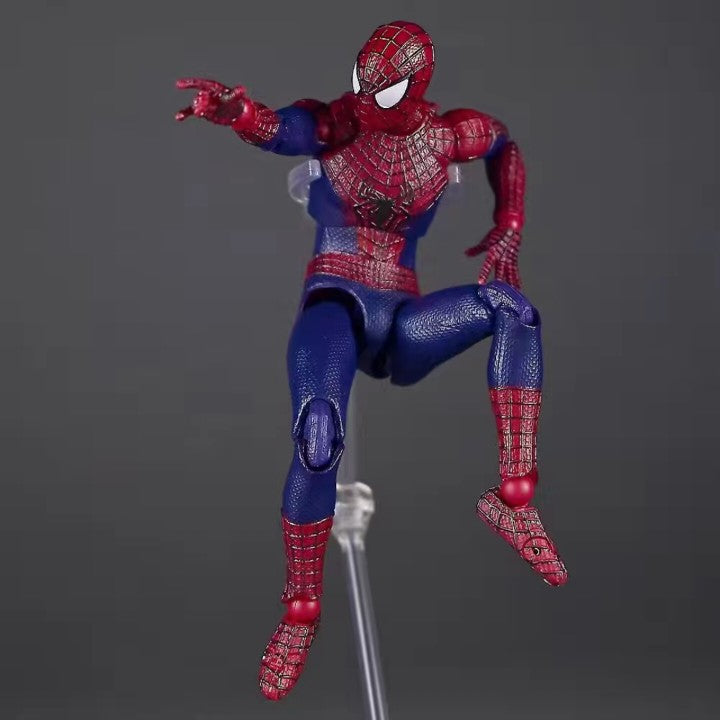 Em estoque Ko Mafex 248 The Amazing Spider Man Bonecos de Ação Marvel Andrew Garfield Estatueta Modelo Brinquedo Infantil Presentes