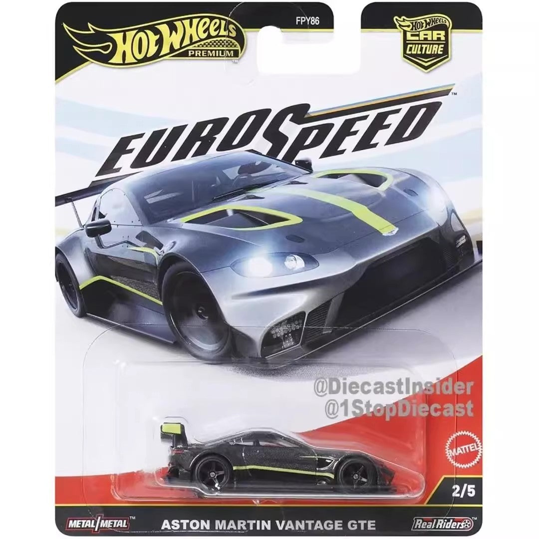 2025 New 1/64 Hot Wheels Car Model Car Culture L Case (Mix 6) Eurospeed Set Die-Cast Model Collection Alloy Car Model Toy Gift