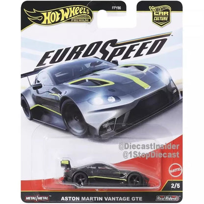 2025 New 1/64 Hot Wheels Car Model Car Culture L Case (Mix 6) Eurospeed Set Die-Cast Model Collection Alloy Car Model Toy Gift