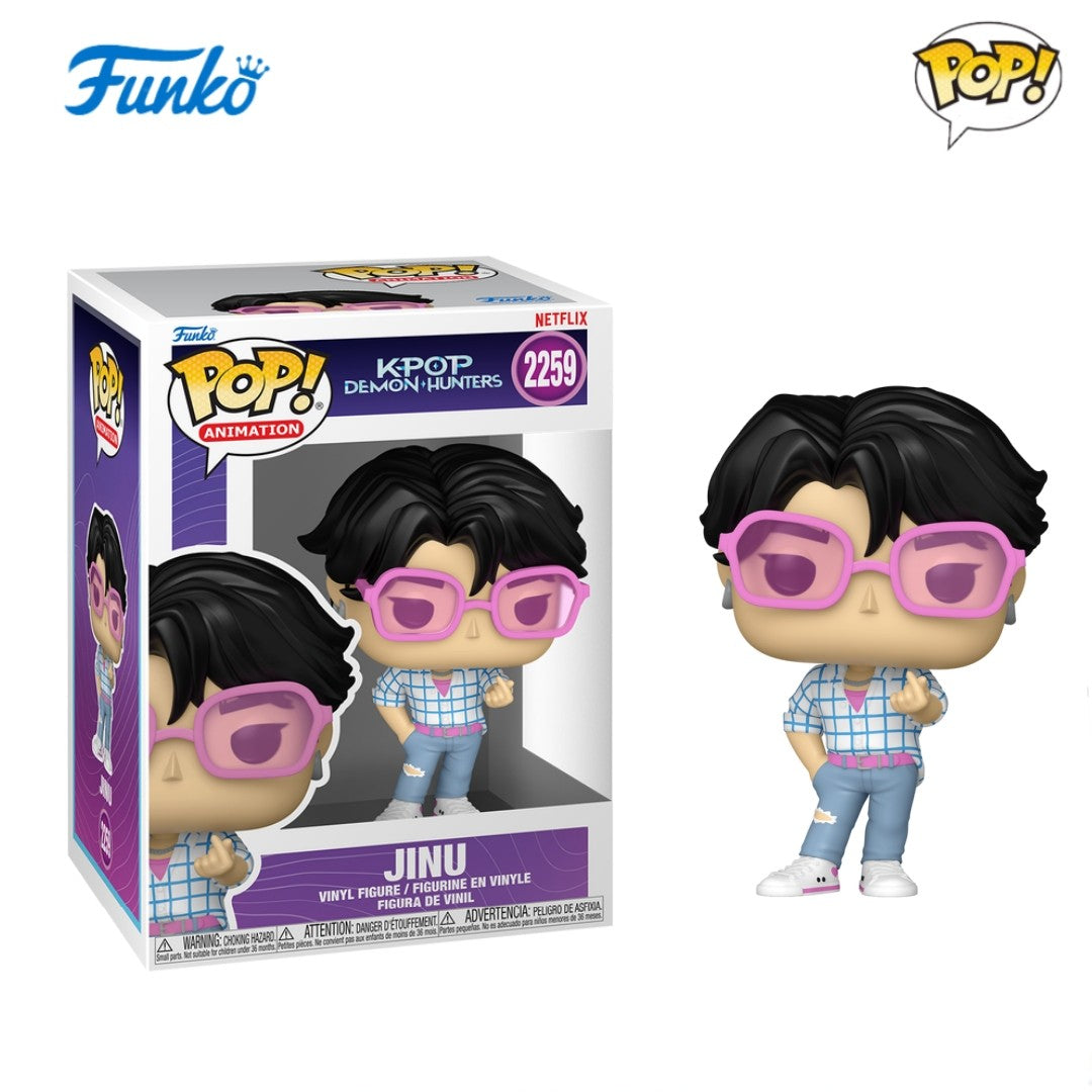 KPop Demon Hunters Anime Figure Zoey Rumi Mira Jinu Derpy com Sussie FUNKO POP Brinquedo Colecionável Modelo de Edição Limitada Presente