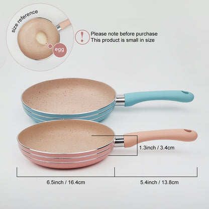 16cm Mini Non-stick Frying Pan Egg pan Breakfast Omelet Pans Skillet Pancake Home Induction Gas Stove Saucepan Kitchen Cookware