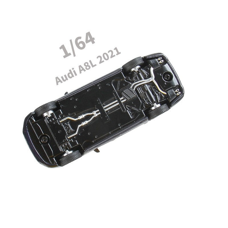 JKM 1/64 Audi A8 A7 Modelo Miniatura 1:64 Carro de Brinquedo Premium Roda Livre Coleção de Liga Fundida Adequado para Hot Wheels Mini GT