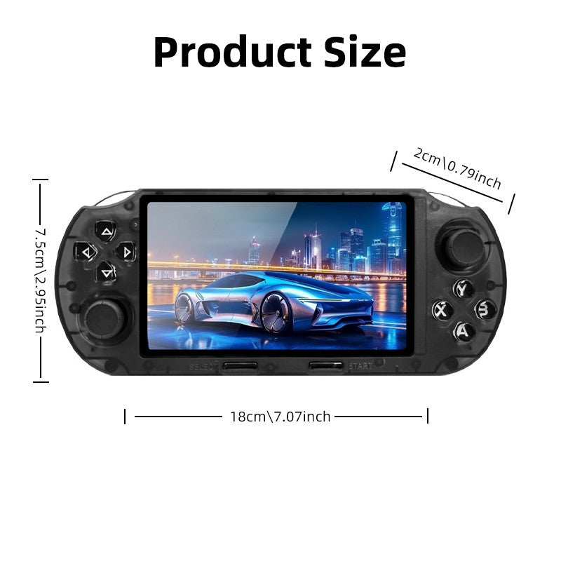 VILCORN SF3000 HD Handheld Game Console for PS1 MAME Retro Emulator 4.5 inch FHD Portable Gaming Machine Christmas Gift