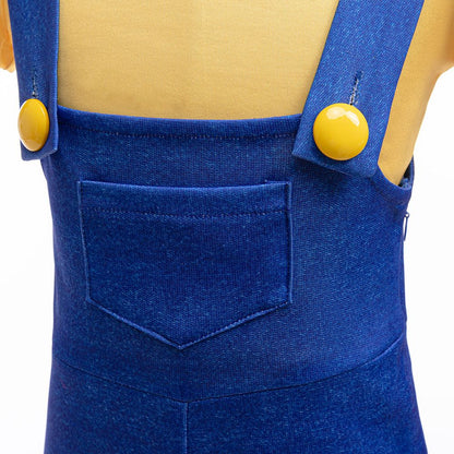 Children's Summer Sets Cosplay Clothing Strap Set Birthday Costumes Stage Performance Costume Boys Movie Theme Party Clothing