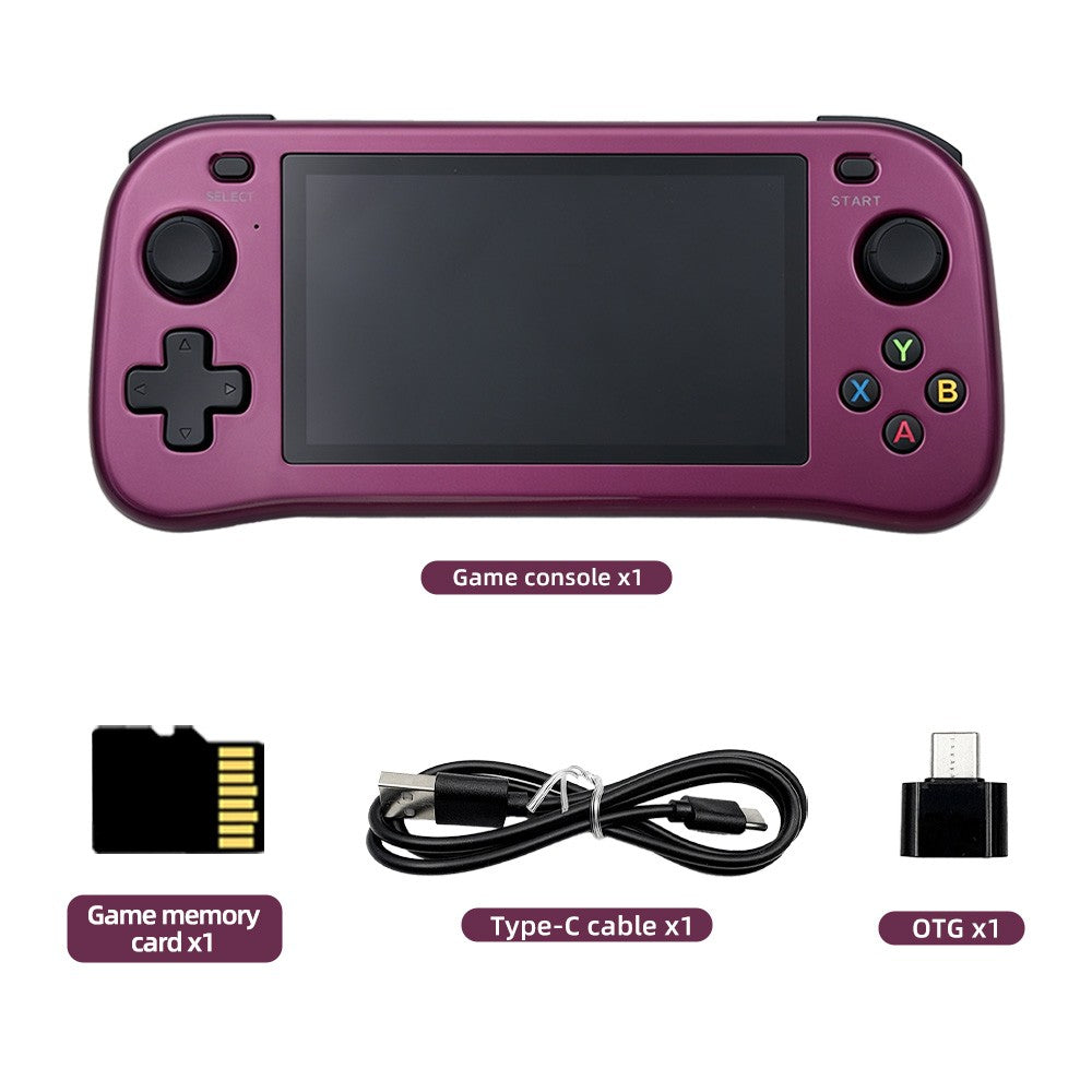 SF3100 Retro Handheld Game Console 4.5" IPS FHD Screen Portable Game Player Built-in 21000+Free Games for PS1 MAME Emulators