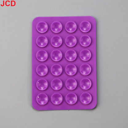 JCD 24 Quadrado Silicone Espesso Ventosa Ventosas Celular Tablet Bagagem Ventosa Carregador Universal Capa de Couro