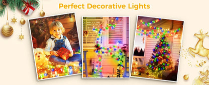 Large Solar Panel Fast Charge Lamp Outdoor Solar String Fairy Light Waterproof Garland String Lights For Christmas Party Garden