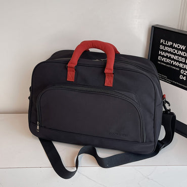 Large-Capacity Short-Distance Travel Bag for Women, Foldable Business Trip Luggage Storage Bag, Lightweight Travel Handbag for Men, Fashionable Yoga Bag for Sports