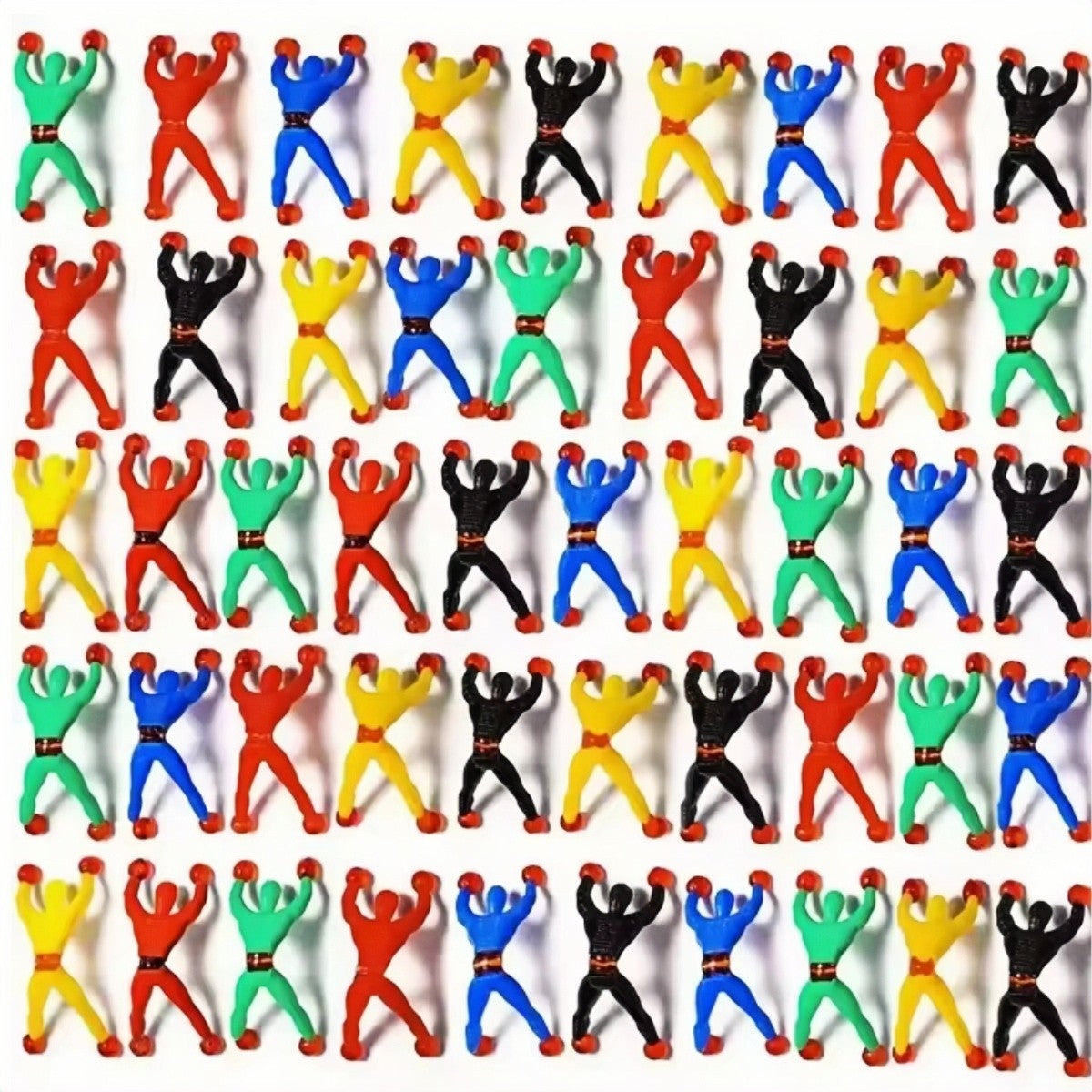 10/100Pcs Novelty Sticky Wall Climbing Climber Men Kids Boy Birthday Party Favors Supplies Pinata Fillers Treat Bag Gifts