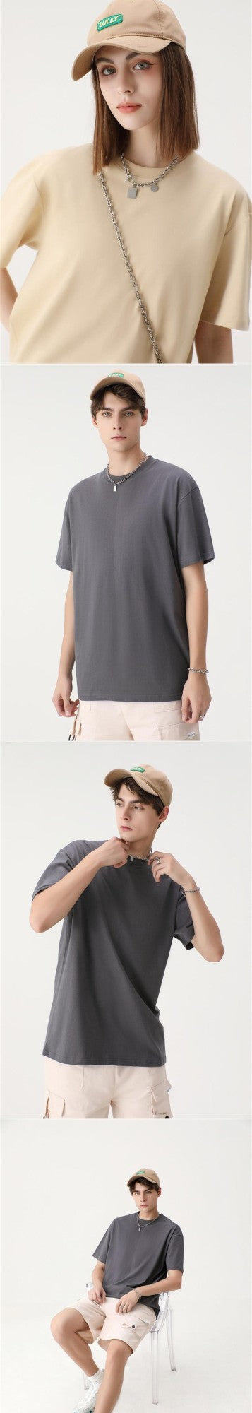 Top Grade 100% Mecerized Cotton New Summer Brand Tops Round Neck Plain t Shirt For Men Short Sleeve Casual Fashion Men Clothing