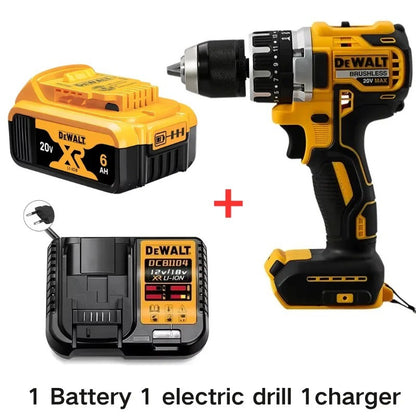 Dewalt DCD796 Parafusadeira/Furadeira de Impacto sem Fio Brushless Parafusadeira Brushless Multifuncional Recarregável Portátil Ferramentas Elétricas 20V a Bateria