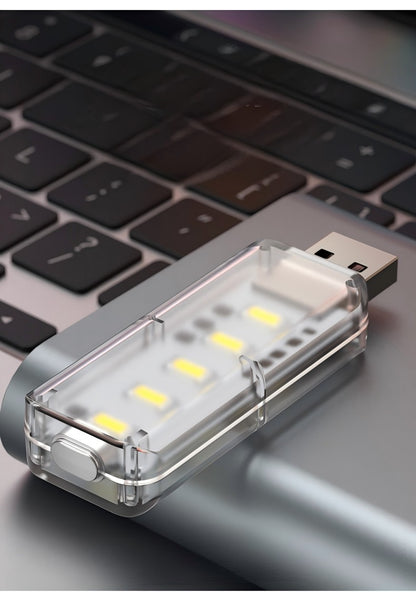 10LEDs USB Touch Dimming Night Light 5V Portable 3000K/6500K Bulb for Bedroom Study PC Laptop Mobile Power Bank Plug in Lighting