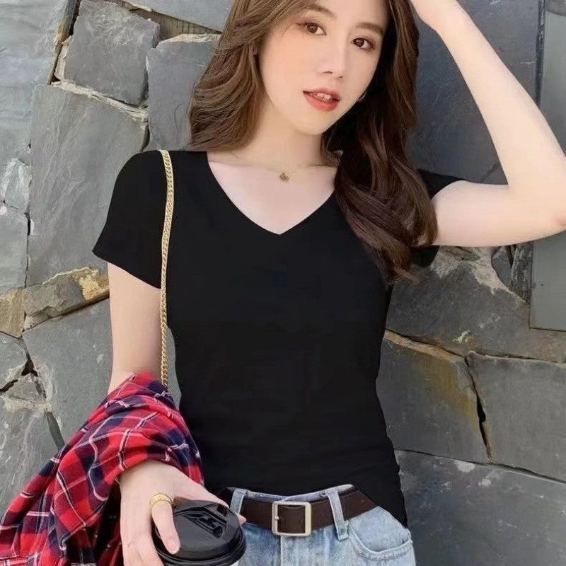 Women Thermal Underwear Winter Turtleneck Bottom Shirt Solid Semi High Collar Long Sleeve Basic T-Shirt Heating Fiber Pullovers