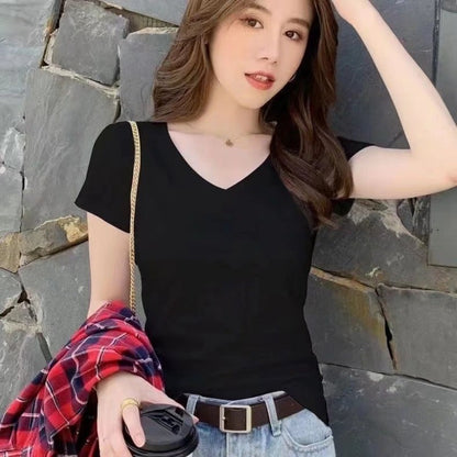 Women Thermal Underwear Winter Turtleneck Bottom Shirt Solid Semi High Collar Long Sleeve Basic T-Shirt Heating Fiber Pullovers