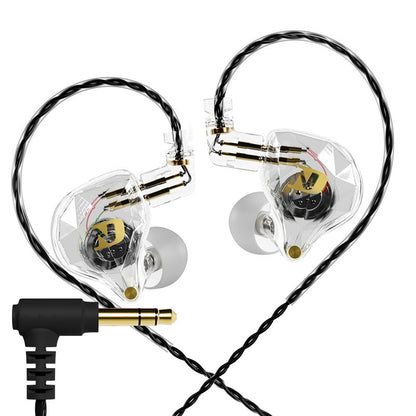 ND NX2 HIFI Earphones Dynamic Stereo Heavy Bass In Ear Monitor Earphone Game Sport Noise Cancelling Headset Detachable Cable