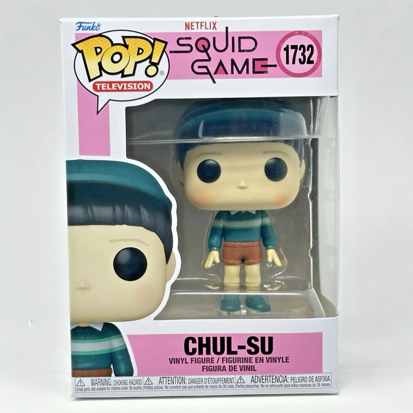 Squid Game Série Boneco Jogador 001 120 Hyun-ju FUNKO POP Oficial Genuíno Colecionável Edição Limitada NOVO Modelo Brinquedo Presente