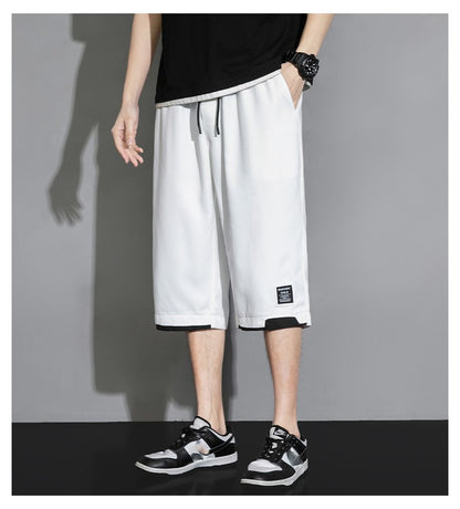 Plus Size Large Men's Shorts 2025 Summer New Trendy Loose Men's Sports and Casual Pants Jorts Baggy Cargo Mens Luxury Brands Man