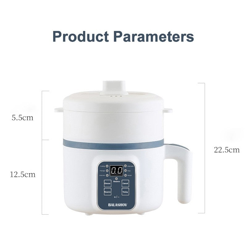 Panela Elétrica de Arroz Multicooker Multifuncional Panela de Sopa Mini Hotpot Eletrodomésticos de Cozinha Ofertas para 1-2 Pessoas
