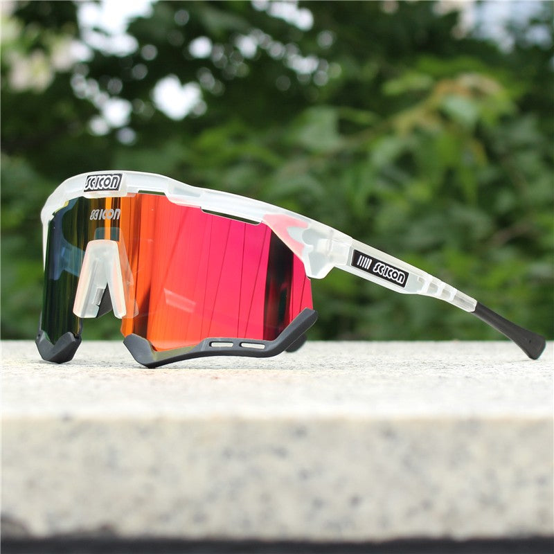 Óculos Ciclismo SCICON UV400 Óculos de Sol Esportivos Outdoor Masculinos MTB Óculos de Ciclismo Femininos Óculos de Ciclismo de Estrada