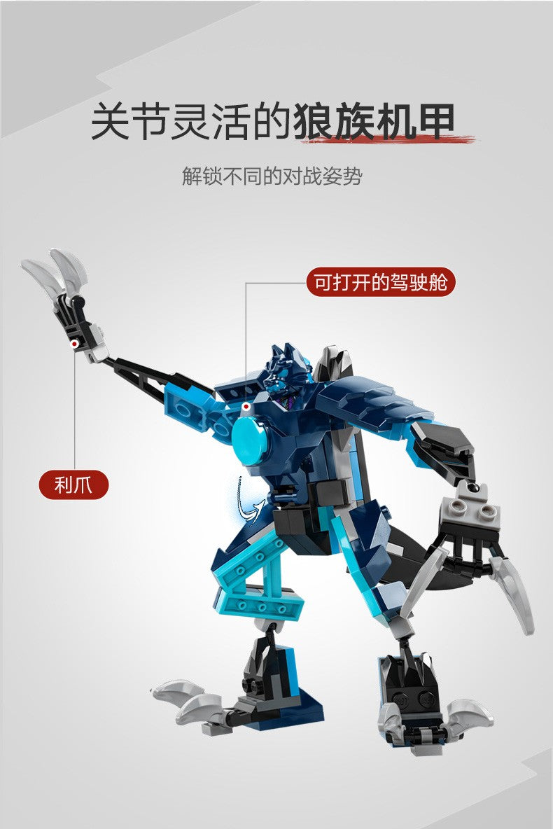 LEGO Ninjago Phantom Ninja 71808 Kai Mecha do Elemento Fogo Bloco de Quebra-Cabeça Infantil