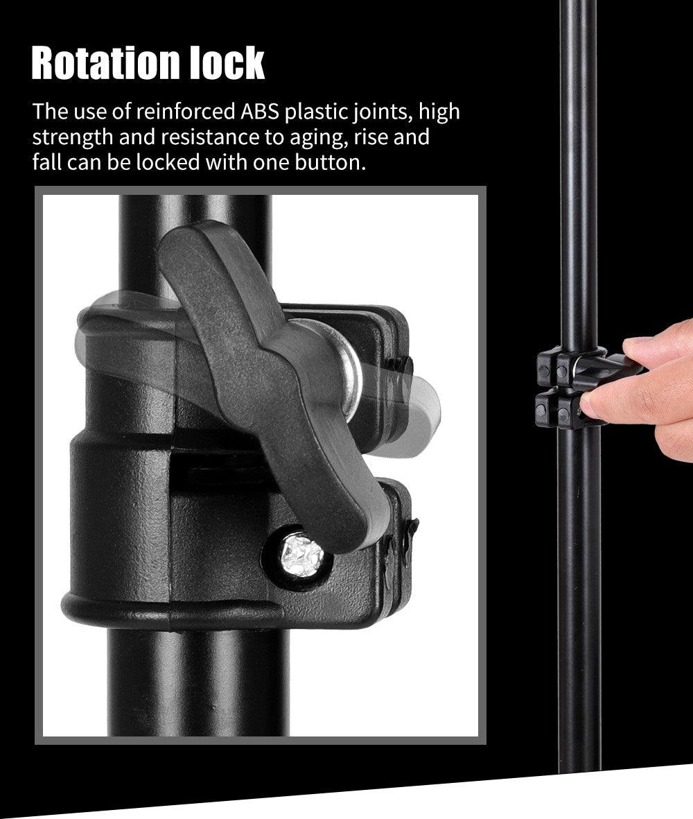 Photography Backdrop Stand Photo Studio Background Backdrops Chromakey Green Screen Support System Frame Carry Bag Light Kits