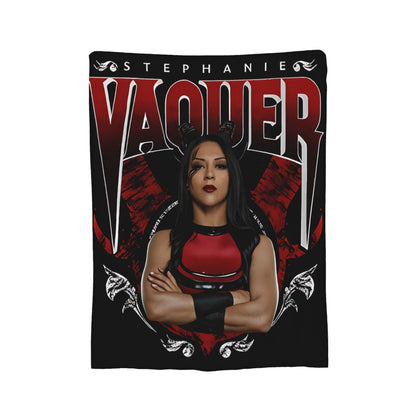 Stephanie Vaquer Wrestler Merch Blanket Soft Velvet  Throw Blanket Relax Bedspread